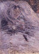 Camille Monet, on her deathbed, Claude Monet